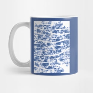 Denim Shibori Tie Dye Mug